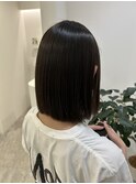 酸性ストレート×ボブ
