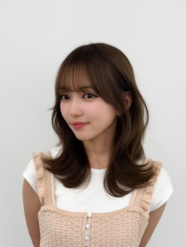 アマトウキョウスマートサロン(AMA TOKYO×Smart Salon) くびれレイヤー/顔まわりカット/くびれ巻き/レイヤーカット