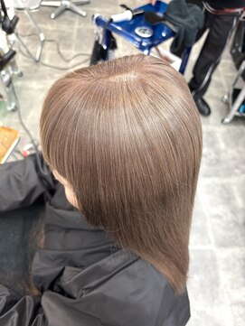 ファビ 渋谷(Fab) くびれヘア/暗めカラー/アプリコットオレンジ/縮毛矯正