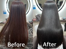 《負担をかけずにクセを伸ばす“オーダーメイド縮毛矯正”》