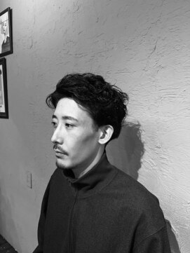 IGGY大人メンズパーマ