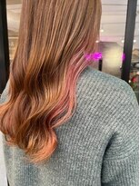 ラッキーヘア 加古川(Lucky Hair)&nbsp;ピンクベージュインナーカラー【松尾】【ラッキーヘア加古川】