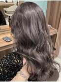 大人レイヤーカット白髪ぼかし脱白髪染め40代50代60代