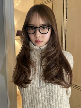 スタンド(STAND) レイヤーカットブラウンカラー