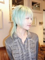 ブロック ジャポン(bloc japon)&nbsp;レイヤーショート　フェ ミントカラー サスケカット/眞田空里
