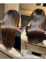 ブルーム ヘア デザイン ドゥーエ(bloom hair design due) 塚口 髪質改善|パサつき乾燥改善→触れたくなる艶髪へ