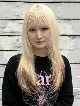 ブームボックス(BOOMBOX) 個性の出るブロンドレイヤー