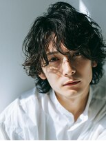 ビフィーノ リルネ フォー メン(Bifino Rilune for men)&nbsp;刈り上げセンターパート/波巻きツイストスパイラル/川西池田