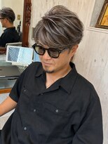 アルファ アトリエ エム フラワー(ALUFA atelier.M/Flower) イケオジグレージュ|ワイルドは大人の色気を