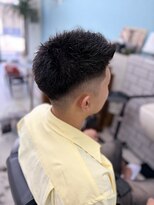 サムズヘア(Sam's hair) メンズカットフェードジェットスパイキー