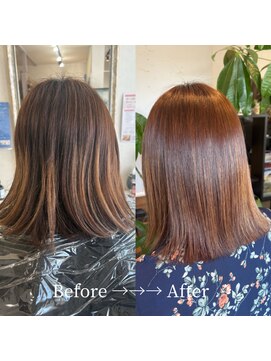ランプシーヘアー(Lampsi hair) 艶感ストレート