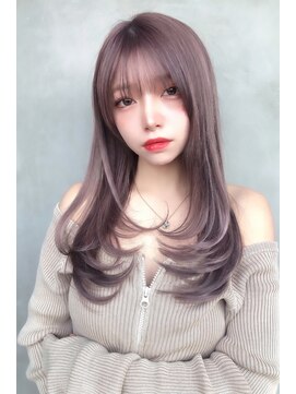 ヘアメイクアモーレ 光の森店(Hair Make Amore) 髪質改善カラー×シルキーダークラベンダー
