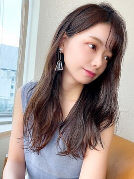 エイミーバイアフロートザガーデン 浦和店(amie by afloat the garden) ゆる巻きロングレイヤーカット【浦和】フレンチバング