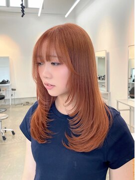 ハフ(HAFU) orange  color