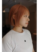 キールーム 伊丹西台店(Kir'oom)&nbsp;［トップスタイリスト:香川］ハイトーンピンク/ボブ