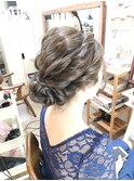 なみなみ結婚式アップアレンジ【ヘアアレンジ　立川/立川南/袴】