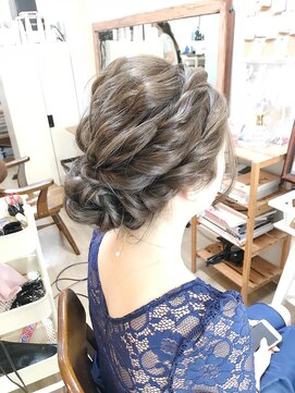 ロカット サロン(Roquat Salon) なみなみ結婚式アップアレンジ【ヘアアレンジ　立川/立川南/袴】