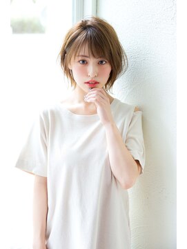 アンアミ オモテサンドウ(Un ami omotesando) 【Un ami】 松井幸裕 シースルーショートボブ
