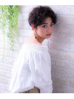 ソア 武蔵小杉(SOAR) ブルージュカラー黒髪斜めバングひし形似合わせカットマッシュ