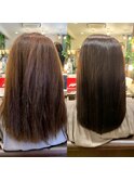 髪質改善ストレート【復元ヘアエステ】