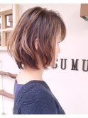 【tsumugu寺田町】愛され☆ナチュラル耳かけふんわりボブ