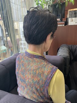 クオリス 上板橋店(QUALIS) 50代60代★ショートヘア/ショート/ポイントパーマ