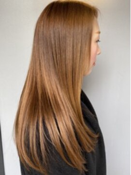 ザ エス(the S) ｔｈｅＳ♪フォギーベージュ×ストレートロング