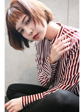 ラフィス ヘアー グランド 金山店(La fith hair grand) 【La fith】 ガーリーショートボブスタイル