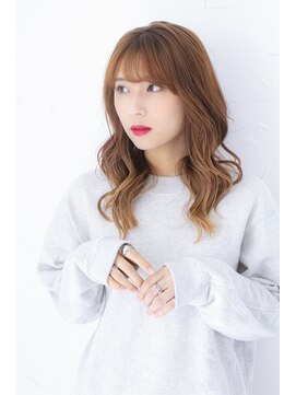 アジールヘア 所沢プロペ通り店(agir hair) 波スタイル【カラー/所沢/新所沢】