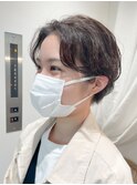 癖を活かしたパーマ風ショート