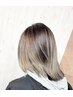 【髪質改善】美髪酸性ストレート＋カット＋N.カラー+3step TR