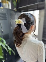 ヴァイス 渋谷店(VAICE) ヘアセット《ポニーテール》渋谷/大人ガーリー/チョコレート