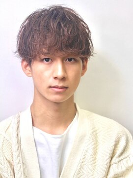 ファースト 八戸店(First) 初めてのパーマでも安心ニュアンスパーマスタイル