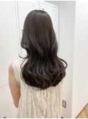 【akari担当】オリーブグレージュ×顔まわりレイヤー20代/30代