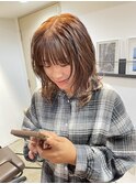 オレンジブラウン