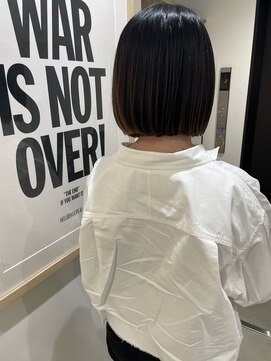 ナンバースリー 綱島店(Number Three) ぷつっとボブ【Number Three 綱島店】