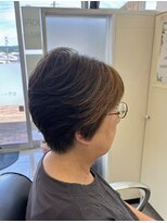 サンひまわり 高来店&nbsp;流れのあるショートヘア