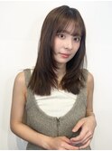 【経堂】ミディアム/ミディアムレイヤー/顔まわりレイヤー