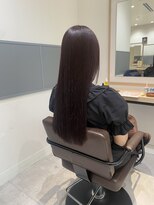 バサ 鷺ノ宮店(BASSA)&nbsp;【スタイル】ワインレッド×ツヤ髪