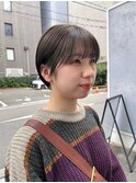 CAF FUKO ショートカット/マッシュ/オリーブカラー/大阪/心斎橋