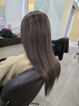 グランディールヘアデザイン(grandir hairdesign) プルエクステ/グレージュ/ロングヘア/千葉