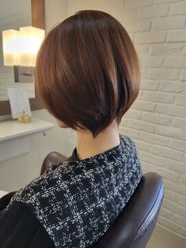 スタイル 成城学園前(STYLE) 耳かけショートボブ 絶壁解消ヘア クビレショート
