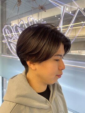 メンズサロン キング 梅田店(Men’s salon K!ng) 波巻きツイストスパイラルパーマ/フェザーパーマ/眉毛/メンズ
