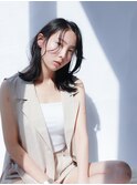 程よい抜け感*外ハネロブ【いわき】【髪質改善】