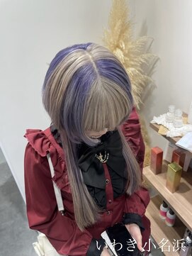 クルム(guleum) いわき/小名浜/デザインカラー/姫カット