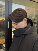 MEN'SHAIRウルフカルマパーマメンズショートイージーパーマ