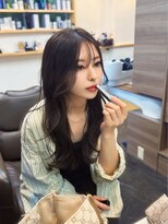 ソウバイジョージ(Sow by George)&nbsp;今流行りの大人ロングレイヤー×赤み消し暗髪グレージュカラー