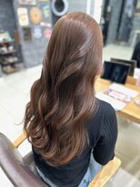 ウィーブ 成田店(Weve)&nbsp;ホワイトグレージュ/デジタルパーマ／チェリーブラウン/成田