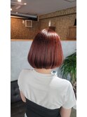 丸みのあるまとまりボブ