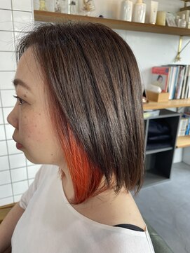 ファスナー(fustener) inner orange